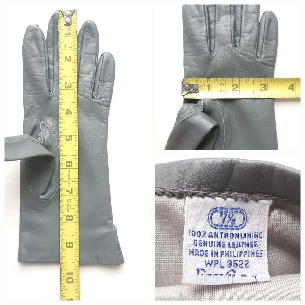 Fownes vtg gray